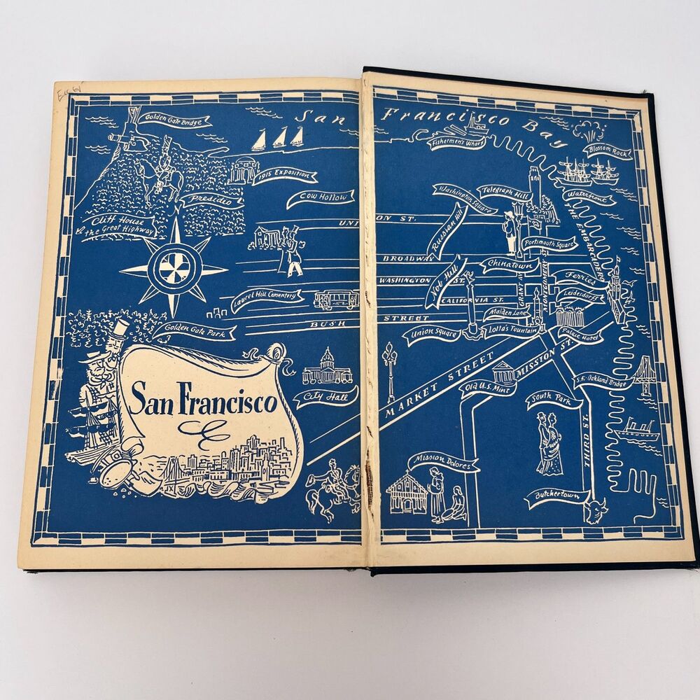 This is San Francisco First Edition 1948 Hardcover by Robert O'Brien Illustrated